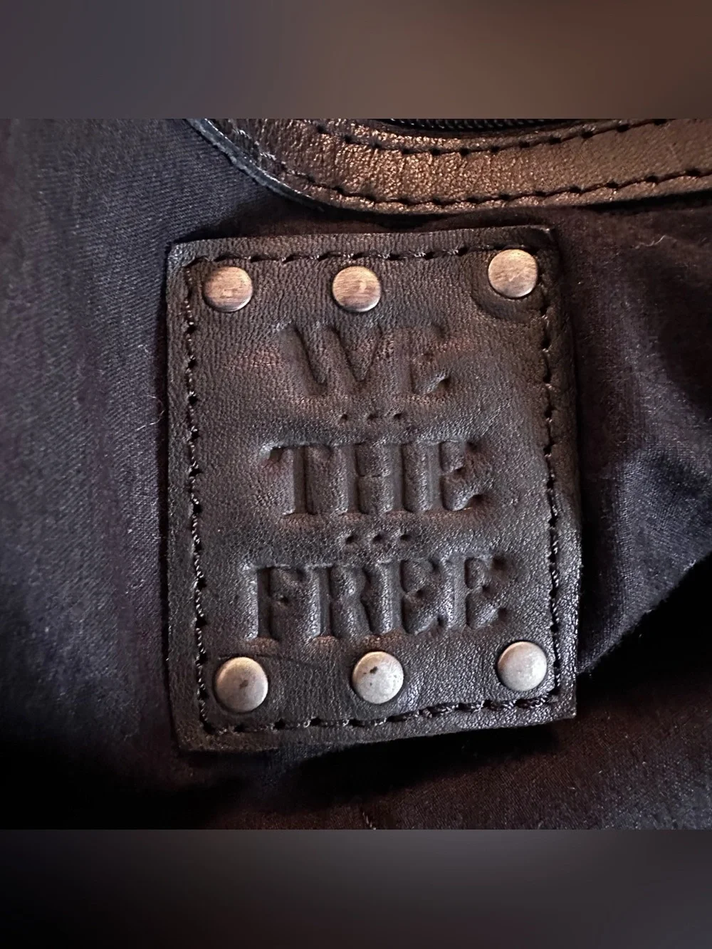 Free People We The Free Ledger Leather Bag - Picture 13 of 15